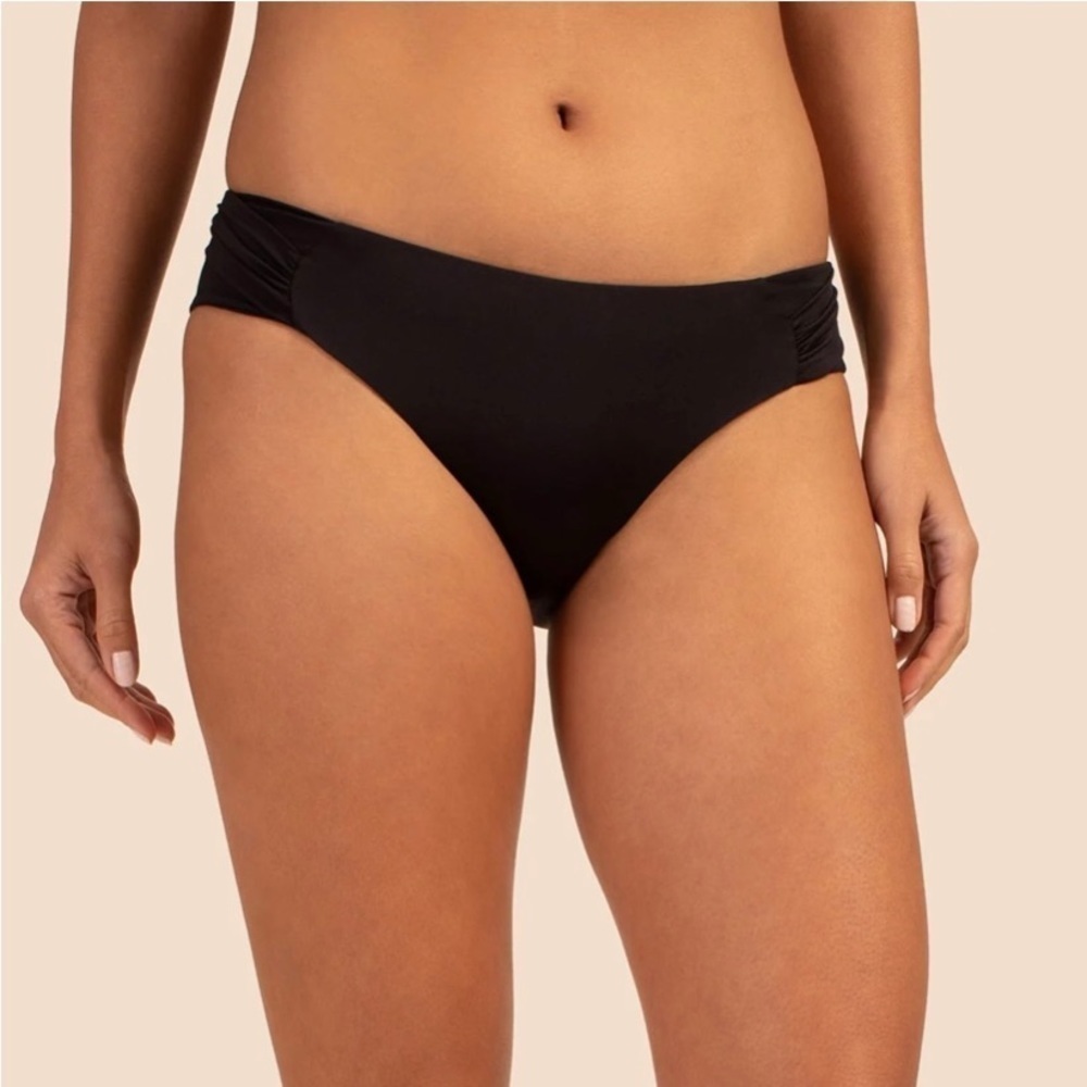 TRINA TURK SOLIDS TAB-SIDE SWIM BOTTOM